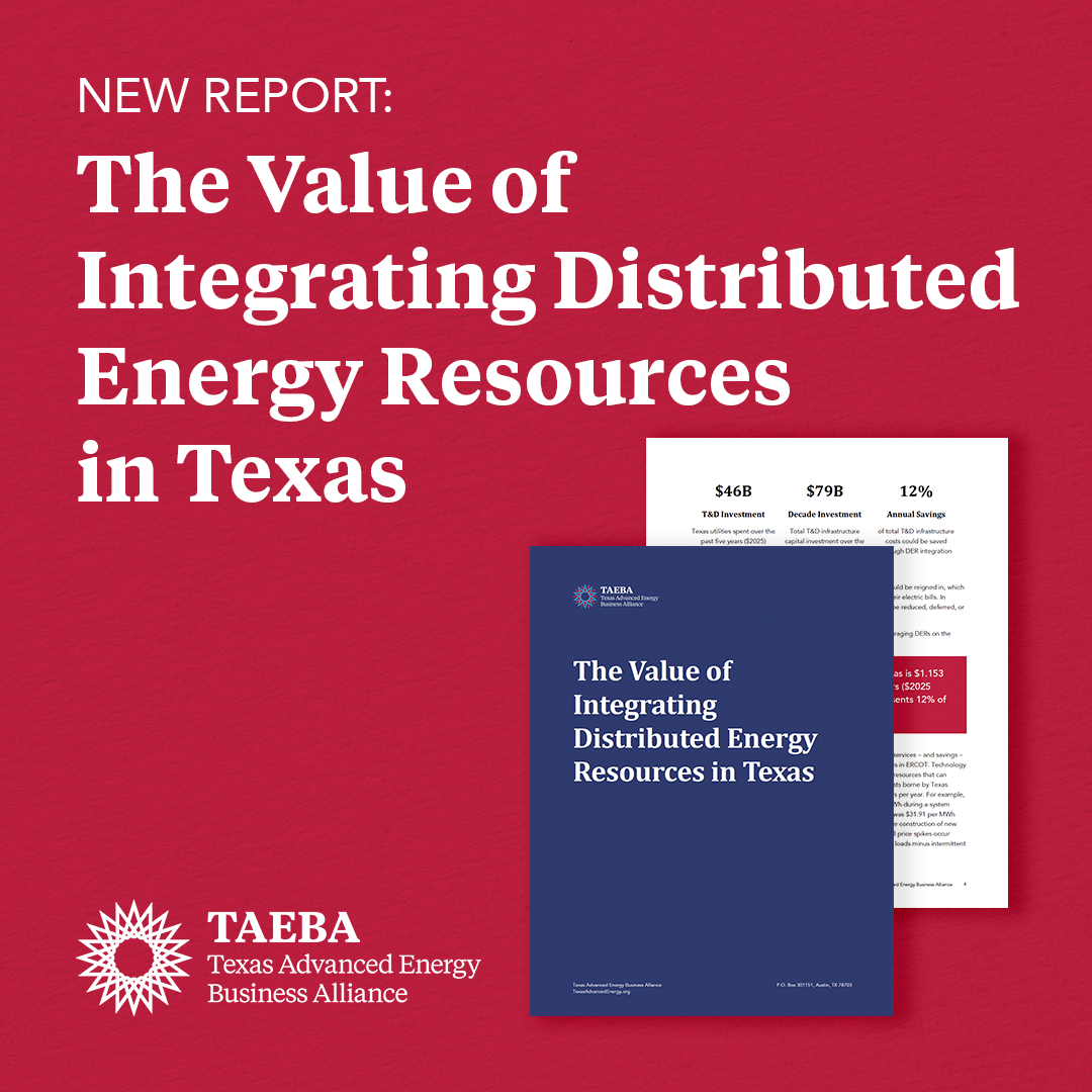 The Value of Integrating Distributed Energy Resources in Texas